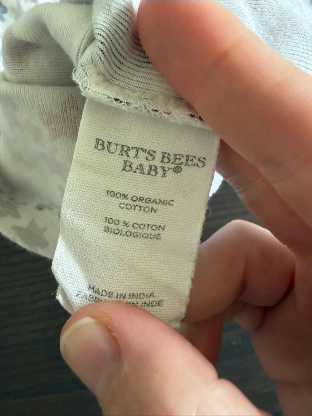 Burt’s Bees Baby pajamas Americana stars size 24 months